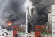 Por el incendio suspendieron clases en escuelas y evacuaron a más de 300 alumnos en La Plata