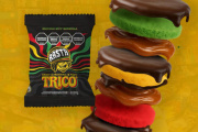 Rasta lanza “Trico”: el alfajor tricolor de maicena y chocolate que rompe la tradición