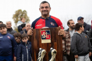 La emotiva despedida de Agustín Creevy en San Luis