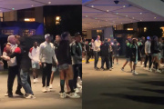 Incidentes en Buenos Aires: la Policía dispersó con gases el banderazo de Once Caldas y afectó a varios jugadores