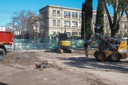 El Municipio avanza con la remodelación del Parque Saavedra
