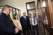 Tauber recorrió nuevas obras en el Colegio Nacional
