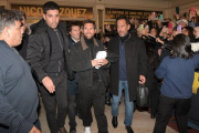 Lionel Messi revolucionó la calle Corrientes con su visita a “Rocky”, la obra de Nico Vázquez