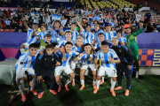 Chicanas y sonrisas: así festejó la Selección Argentina Sub 20 tras eliminar a Colombia