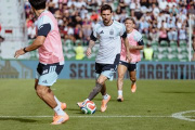 Estadio lleno y emoción: el posteo de Messi tras la práctica de la Selección en Elche