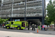Susto en Plaza Moreno: evacuaron la Torre 1 por principio de incendio