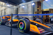 ¡El McLaren de Lando Norris llegó a Argentina!