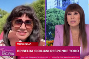 Luciano Castro apareció en vivo con Griselda Siciliani tras el audio que lo dejó expuesto
