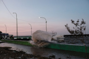 La crecida del Río de la Plata alcanzó su pico el domingo y comenzó a bajar este lunes