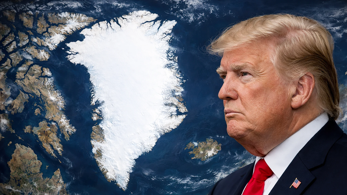 ¿El nuevo mapa de América? Trump reactiva su plan de conquista sobre Groenlandia y ya se imagina una bandera clavada en el hielo