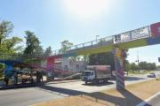 Murió la joven que se había arrojado desde un puente en el Camino Centenario