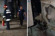 Extraño incendio en la Torre 2 en la primera noche del año