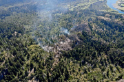 Incendios en Parque Nacional Los Alerces: detectan dos nuevos focos