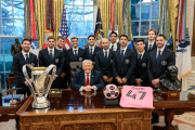 Messi fue homenajeado por Trump junto al Inter Miami por el título en la MLS