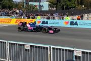 F1 en Buenos Aires: los trompos de Franco Colapinto en Avenida Libertador