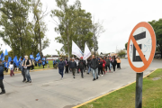comenzó el corte en la bajada de la Autopista por una protesta de organizaciones sociales