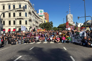 La UNLP presente en la cuarta Marcha Federal Universitaria en Plaza de Mayo
