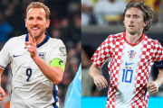 Inglaterra y Croacia protagonizan uno de los duelos más atractivos de la fecha