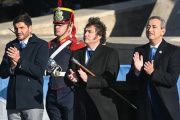 Milei definió a Belgrano como “el primer intelectual liberal económico argentino” en el acto por el Día de la Bandera