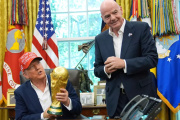 Trump celebró la decisión de la FIFA que habilitó a Balogun para jugar los octavos