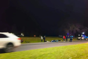 Camino Centenario: un policía federal se resistió a un robo y mató a un motochorro