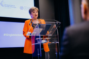 Kristalina Georgieva está en Argentina para auditar el programa con el FMI
