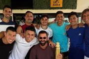 Cuatro futbolistas de la Selección argentina se juntaron en Ibiza en plenos rumores de traspaso