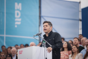 Kicillof: “Está apareciendo la chispa del peronismo que viene a remplazar la bronca”