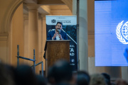 Marcelo Galland inauguró la novena edición del Modelo ONU La Plata