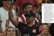Verón cruzó a un hincha de Estudiantes tras la derrota ante Lanús: "Pasá por la sede y presentá tu lista"