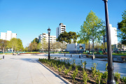 Plaza España quedó renovada y será inaugurada oficialmente este lunes 12 de octubre