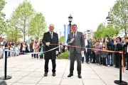 Alak inauguró la nueva Plaza España de La Plata: qué obras se realizaron