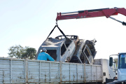 La Plata retiró autos abandonados en Altos de San Lorenzo, Romero, Los Hornos y Tolosa