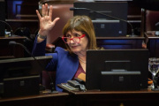 Bullrich en modo candidata: pidió construir gobernabilidad para no depender de la billetera del tesoro norteamericano