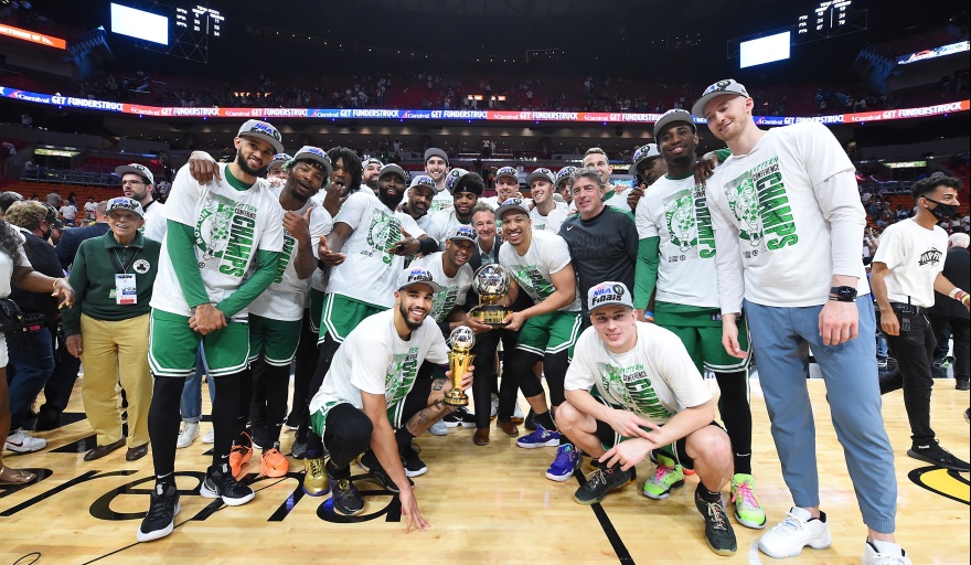 Boston Celtics es campeon de conferencia y definira las Finales de la NBA con Golden State Warriors En Agenda