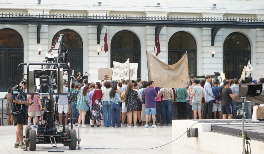 La Plata volverá a ser set de rodaje de la serie de Netflix El futuro es nuestro