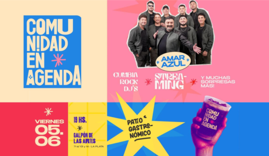 Festival Comunidad enAgenda: música, gastronomía y una noche de fiesta en Meridiano V