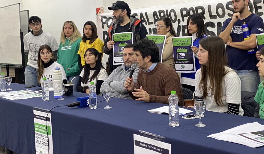 ADULP, ATULP y FULP anunciaron nuevas medidas a 300 días del incumplimiento de la Ley de Financiamiento Universitario